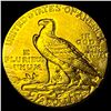 Image 2 : 1915 Indian Head $2.5 Gold Quarter Eagle  CLOSELY UNCIRCULATED