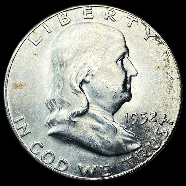 1952-S Silver Franklin Half Dollar CHOICE BU