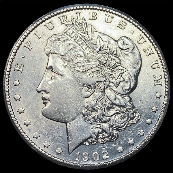 1902-S Morgan Silver Dollar CHOICE AU