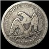 Image 2 : 1857-O Silver Seated Liberty Quarter LIGHTLY  CIRCULATED