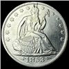 Image 1 : 1853 Arrows/Rays Seated Liberty Half Dollar  CLOSELY UNCIRCULATED
