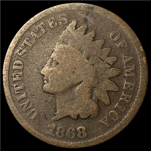 1868 Indian Head Cent NICELY CIRCULATED
