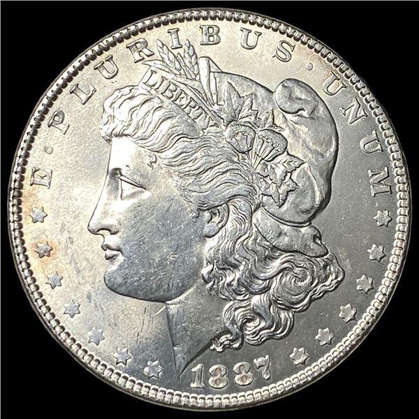 1887 Silver Morgan Dollar CHOICE BU
