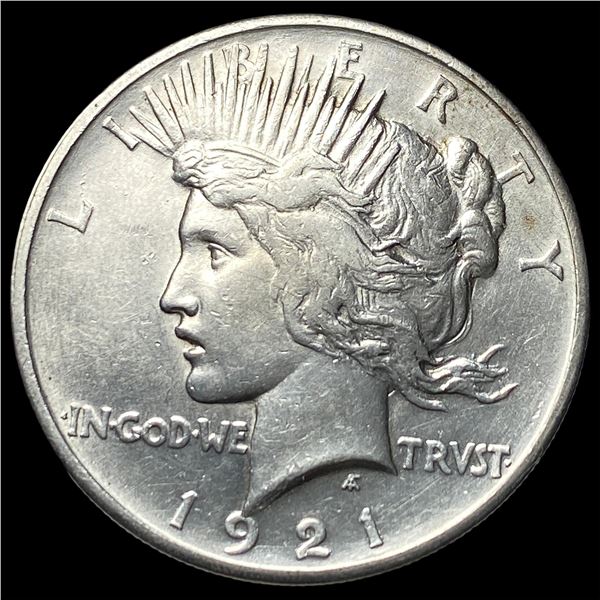 1921 Silver Peace Dollar CLOSELY UNCIRCULATED