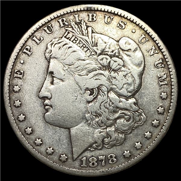 1878-CC Silver Morgan Dollar NEARLY  UNCIRCULATED