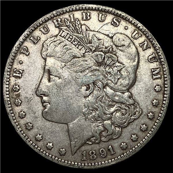 1891-O Silver Morgan Dollar CLOSELY  UNCIRCULATED