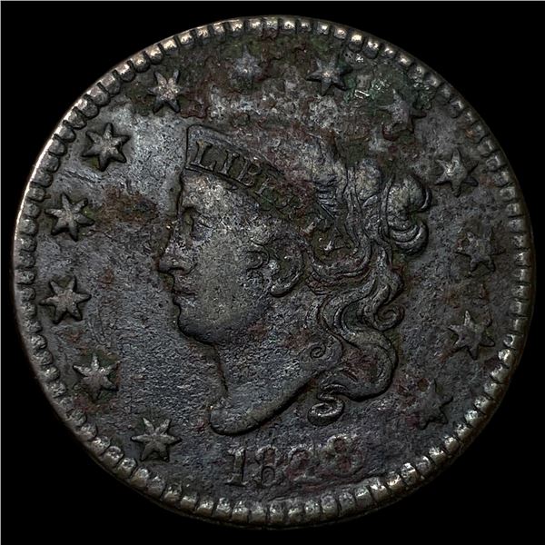 1828 Coronet Head Large Cent HIGH GRADE