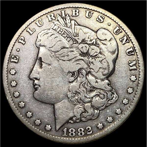 1882-CC Silver Morgan Dollar LIGHTLY  CIRCULATED
