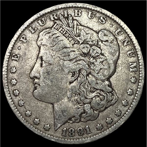 1891-O Silver Morgan Dollar LIGHTLY  CIRCULATED