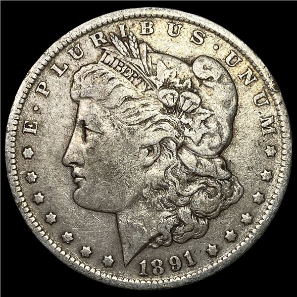 1891-O Silver Morgan Dollar LIGHTLY  CIRCULATED