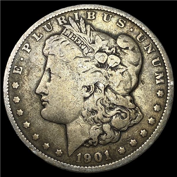 1901 Morgan Silver Dollar LIGHTLY CIRCULATED