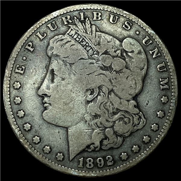 1892-S Silver Morgan Dollar NEARLY  UNCIRCULATED