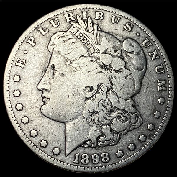 1898-S Silver Morgan Dollar LIGHTLY  CIRCULATED