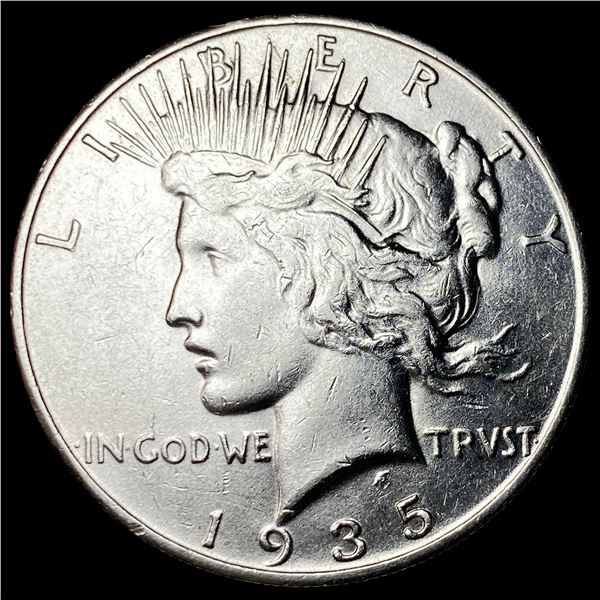 1935-S Silver Peace Dollar UNCIRCULATED