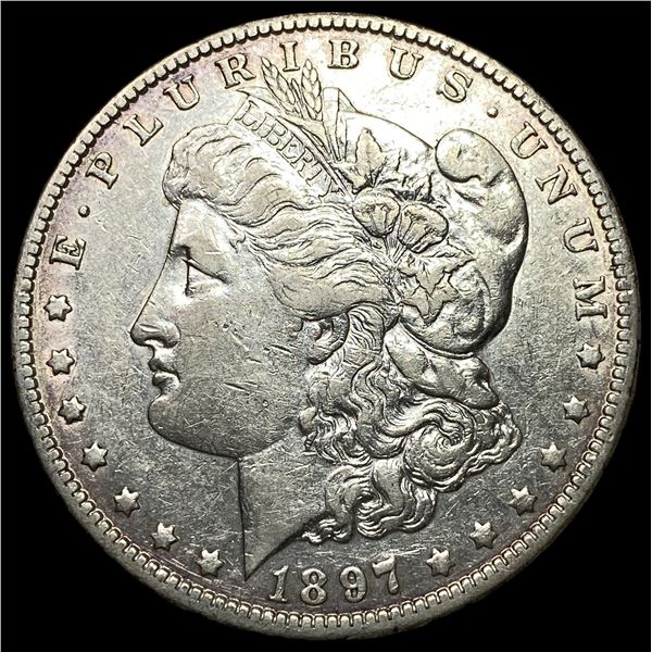 1897-O Silver Morgan Dollar NEARLY  UNCIRCULATED