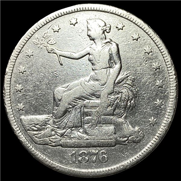 1876-S Silver Trade Dollar LIGHTLY CIRCULATED