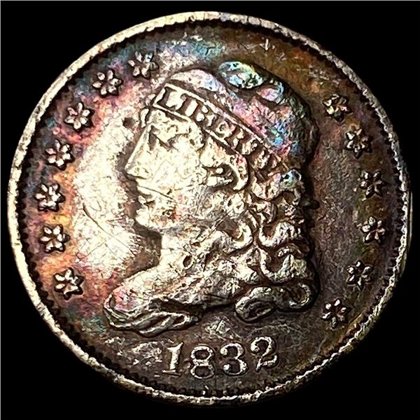 1832 Capped Bust Half Dime CLOSELY  UNCIRCULATED