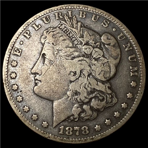 1878-S Silver Morgan Dollar NEARLY  UNCIRCULATED