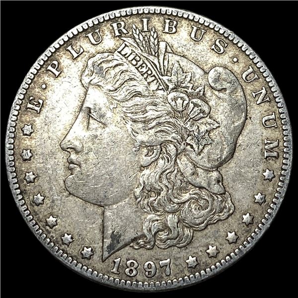 1897-O Silver Morgan Dollar NEARLY  UNCIRCULATED