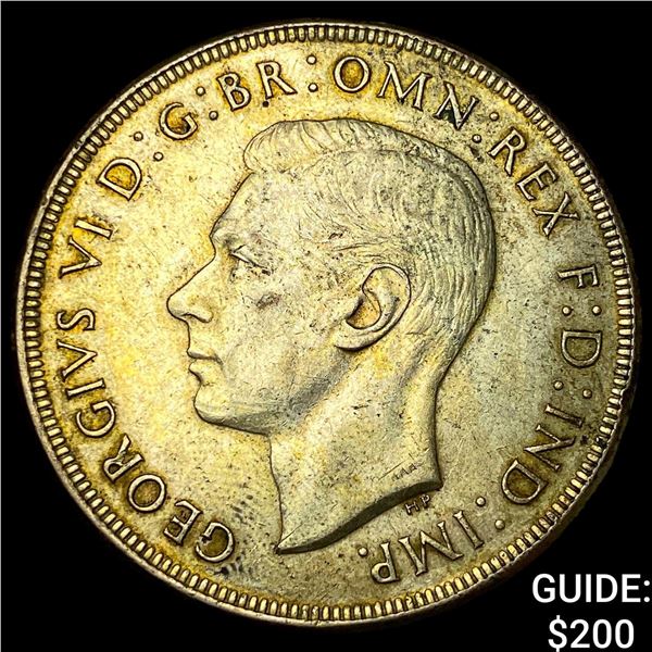 1937 Great Britain Silver 1 Crown