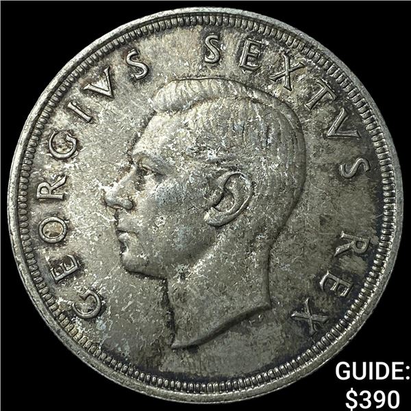 1948 South Africa Silver 5 Shillings