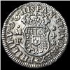 Image 2 : 1739 MF Mexico Philip V Silver 1/2 Real