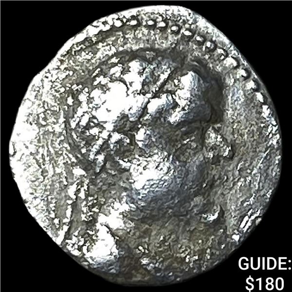 Bactria Ecuratides I c. 170-145 BC Silver Obol