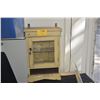 Image 1 : VINTAGE FRENCH PROVINCIAL YELLOW PAINTED MEDICINE WALL CABINET (16" X 25 3/4" X 8 1/2")