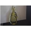 Image 3 : 10" ART GLASS STAG; SIGNED