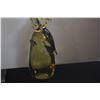 Image 4 : 10" ART GLASS STAG; SIGNED