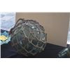 Image 3 : LARGE GLASS FISHING FLOAT W/NETTING