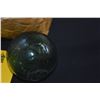 Image 5 : COLLECTION OF GLASS FISHING FLOATS IN LAUHALA BASKET (7 PCS)
