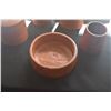 Image 2 : NORFOLK ISLAND PINE CONTAINERS & BOWL (5 PCS)