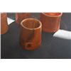 Image 4 : NORFOLK ISLAND PINE CONTAINERS & BOWL (5 PCS)