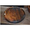 Image 2 : WOOD BOWLS & PLATE (3 PCS)