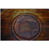 Image 3 : WOOD BOWLS & PLATE (3 PCS)