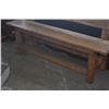 Image 4 : RUSTIC SOLID WOOD FARMHOUSE BENCH