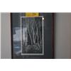 Image 2 : KOA FRAMED WOODBLOCK PRINT, "OHIA & FERNS"; SIGNED S. HASENYAGER 14/75 (14" X 19 1/2")