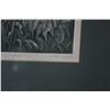Image 3 : KOA FRAMED WOODBLOCK PRINT, "OHIA & FERNS"; SIGNED S. HASENYAGER 14/75 (14" X 19 1/2")