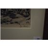 Image 3 : FRAMED ETCHING, "TANTALUS VICTORY GARDENS"; SIGNED BEN NORRIS (14 3/4" X 12 1/2")