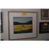 Image 1 : FRAMED APRIL GORNIK COLOR ETCHING, "SKY & MIRROR", 1998 (30" X 28")