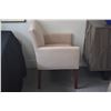 Image 3 : PAIR UPHOLSTERED ARM CHAIRS (PAIR)