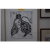 Image 2 : FRAMED MIXED MEDIA ABSTRACT BY BRIGITTA LEITNER (23 3/4" X 27 3/4")