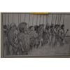 Image 2 : KOA FRAMED PRINT, "NA KOA PU'U KOHALA"; SIGNED KATHY LONG 31/200 (24 1/4" X 18/ 1/4")
