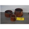 Image 1 : IRON WOOD BOWLS 1989/1990 (3 PCS)