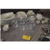 Image 1 : BORMIDI ROCCO CRYSTAL STEMWARE (9 PCS)