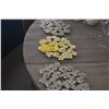 Image 1 : MICHAEL ARAM TRIVETS (2 WHITE ORCHID, 1 GOLD ORCHID) (3 PCS)