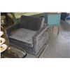 Image 5 : PAIR TOV FURNITURE AVERY ACCENT CHAIR W/GREY VELVET UPHOLSTERY W/SLEEK SILVER FRAME (33" X 29" (PAIR