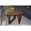 Image 4 : GLASS TOP SIDE TABLE, ISAMU NOGUCHI STYLE (86" X 24")