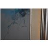 Image 4 : FRAMED WATERCOLOR, ROYAL TRUMPETS; SIGNED DAVID LEE (42" X 52")